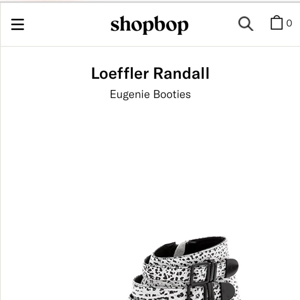 NWT Loeffler Randall Eugenie Booties size 9B - Picture 9 of 14